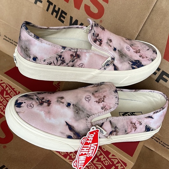 Vans Slip-On Sf Floral Dye Multi/Marshmallow WMNS - Picture 11 of 16